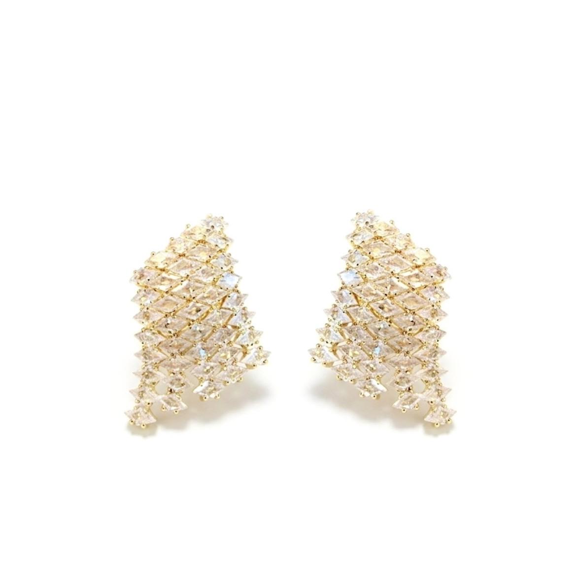 AFTER PARTY BOXED MARQUIS EARRING - GOLD