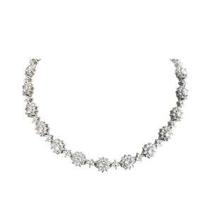 MARGUERITTE ESTATE COLLAR - WHITE SAPPHIRE