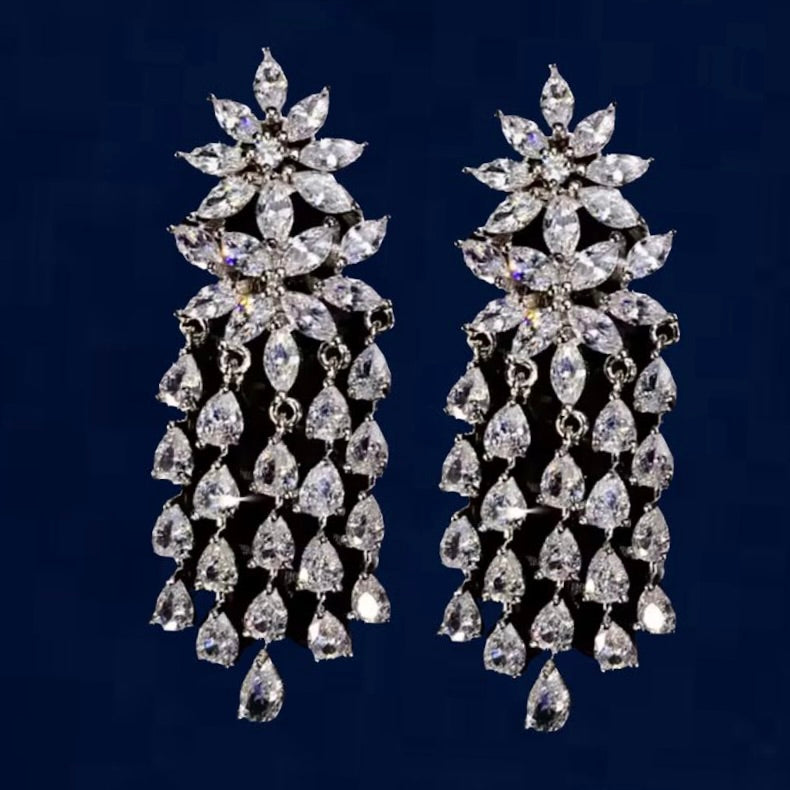 CARLOTTA WATERFALL ESTATE EARRINGS