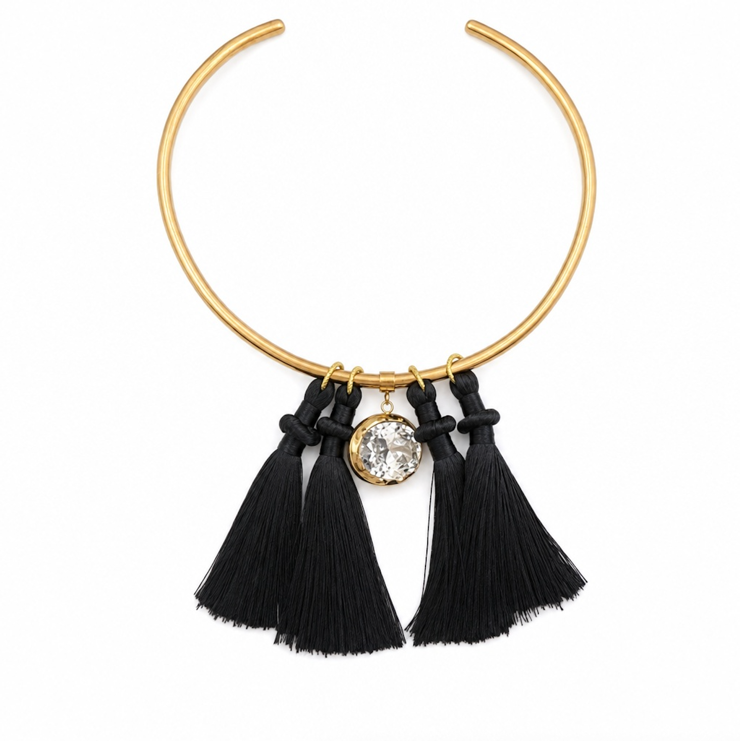 PRIESTESS TORQUE COLLAR - BLACKEST NIGHT