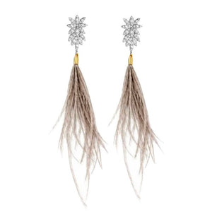 CANYON FEATHER TASSEL EARRING