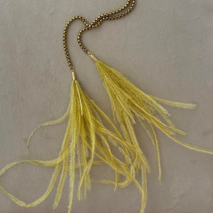 CANYON FEATHER TASSEL EARRING