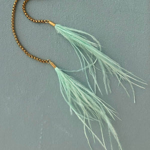 CANYON FEATHER TASSEL EARRING