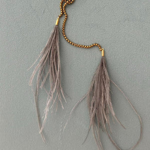CANYON FEATHER TASSEL EARRING