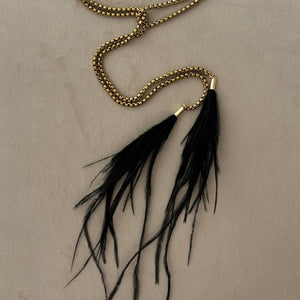 CANYON FEATHER TASSEL EARRING