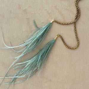 CANYON FEATHER TASSEL EARRING