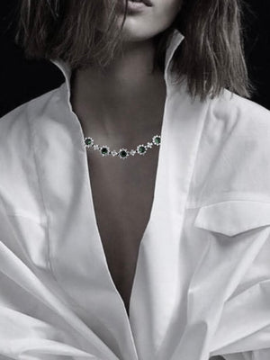 MARGUERITTE ESTATE COLLAR - SAPPHIRE