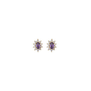 FALLON Jewelry - rock candy studs sapphire white copy