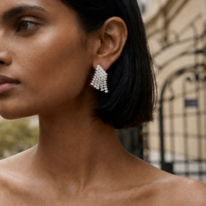 AFTER PARTY BOXED MARQUIS EARRING - GOLD
