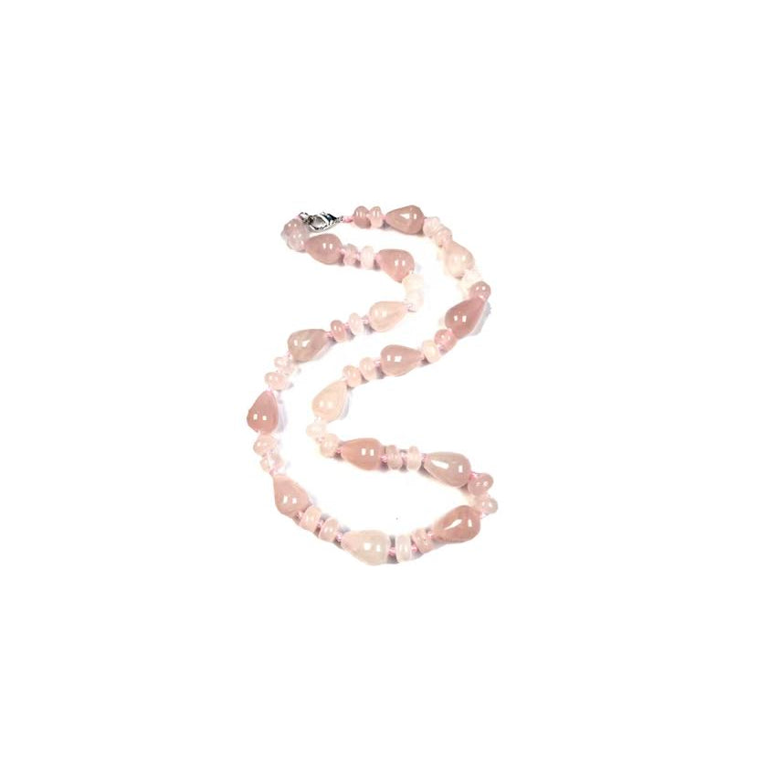 GUMDROP ESSENTIAL STRAND - ROSE QUARTZ