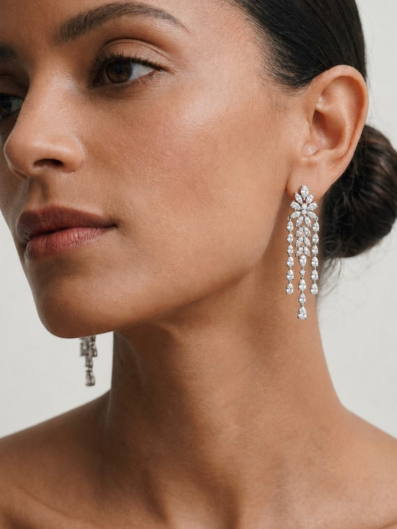 MATHILDE ESTATE WATERFALL EARRINGS