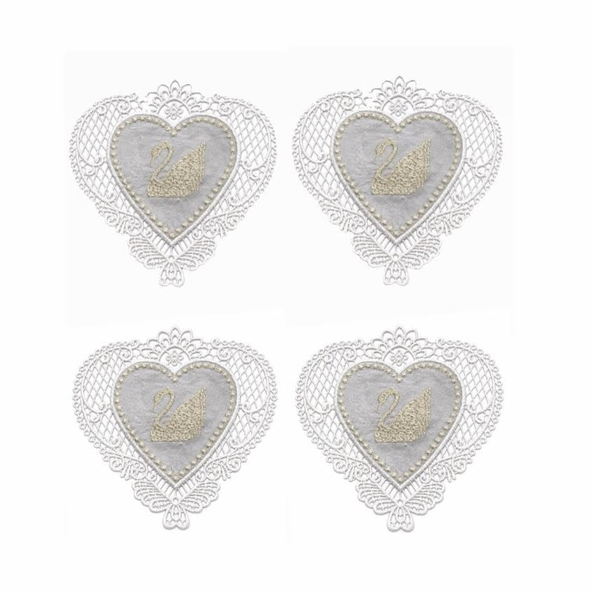 LOVE BIRDS COASTERS - FOG CROCHET