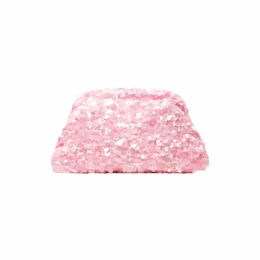 THE DOLLY CLUTCH - LIPSTICK PINK