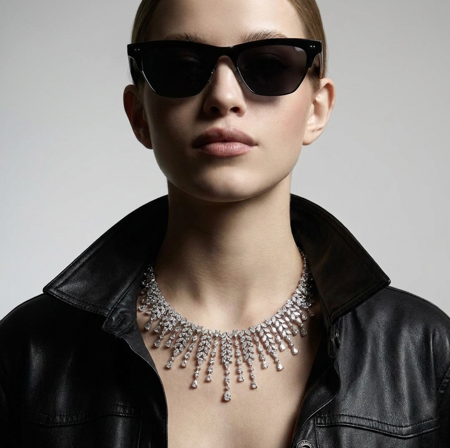FALLON Jewelry - mathilde estate bib necklace