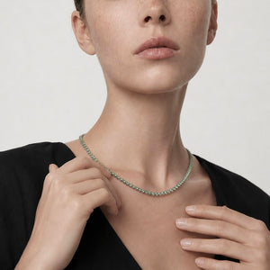 GRACE TENNIS CHAIN - APPLE