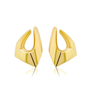 MESA SCULPTURAL EARRING - GOLD