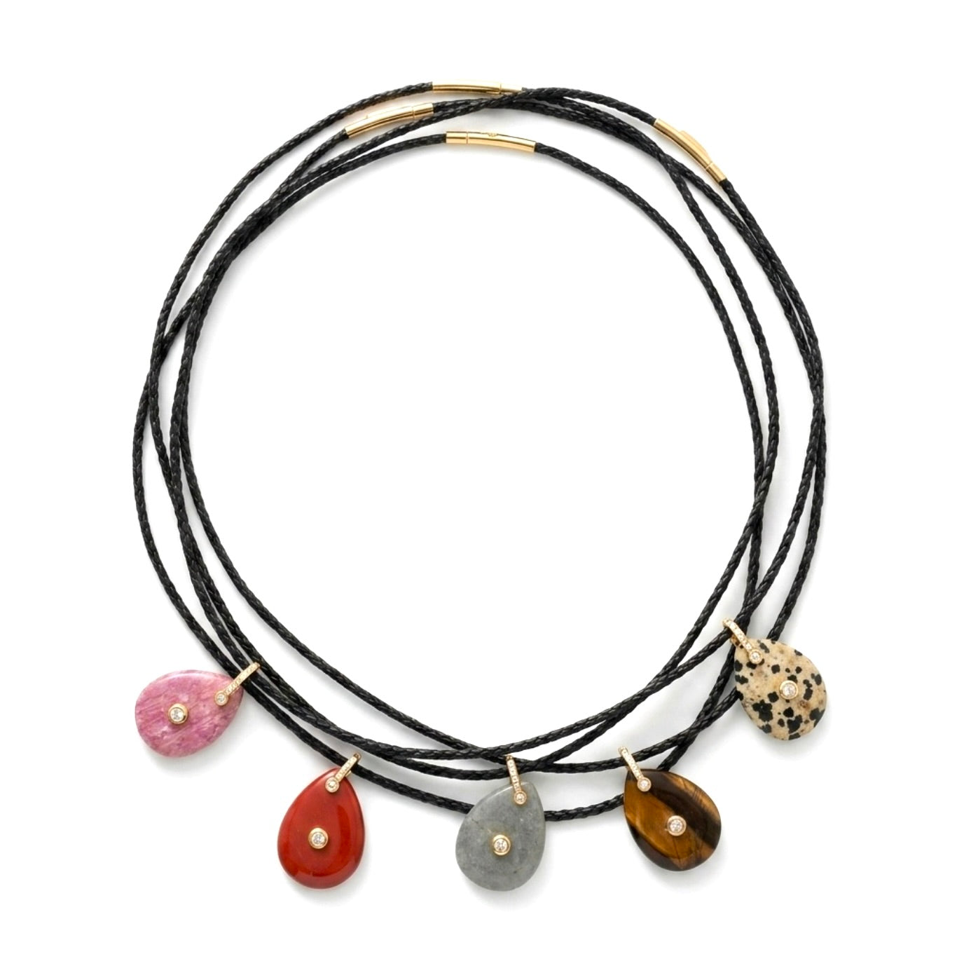 SULLIVAN STREET STONE AMULET PENDANT - VARIOUS