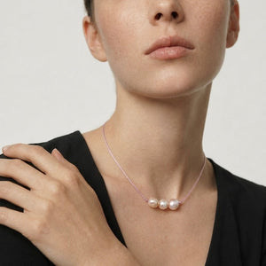 BABY BAROQUES TRIPLE PEARL ADJUSTABLE CORD