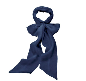MEGA BOW SASH FOR NECK OR WAIST - MIDNIGHT BLUE