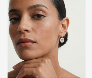 ELISABET DROP EARRING - SILVER