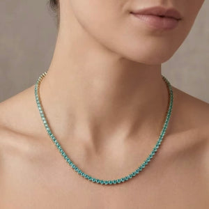 GRACE TENNIS CHAIN - CERULEAN BLUE