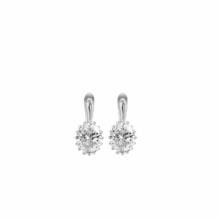 ELISABET DROP EARRING - SILVER