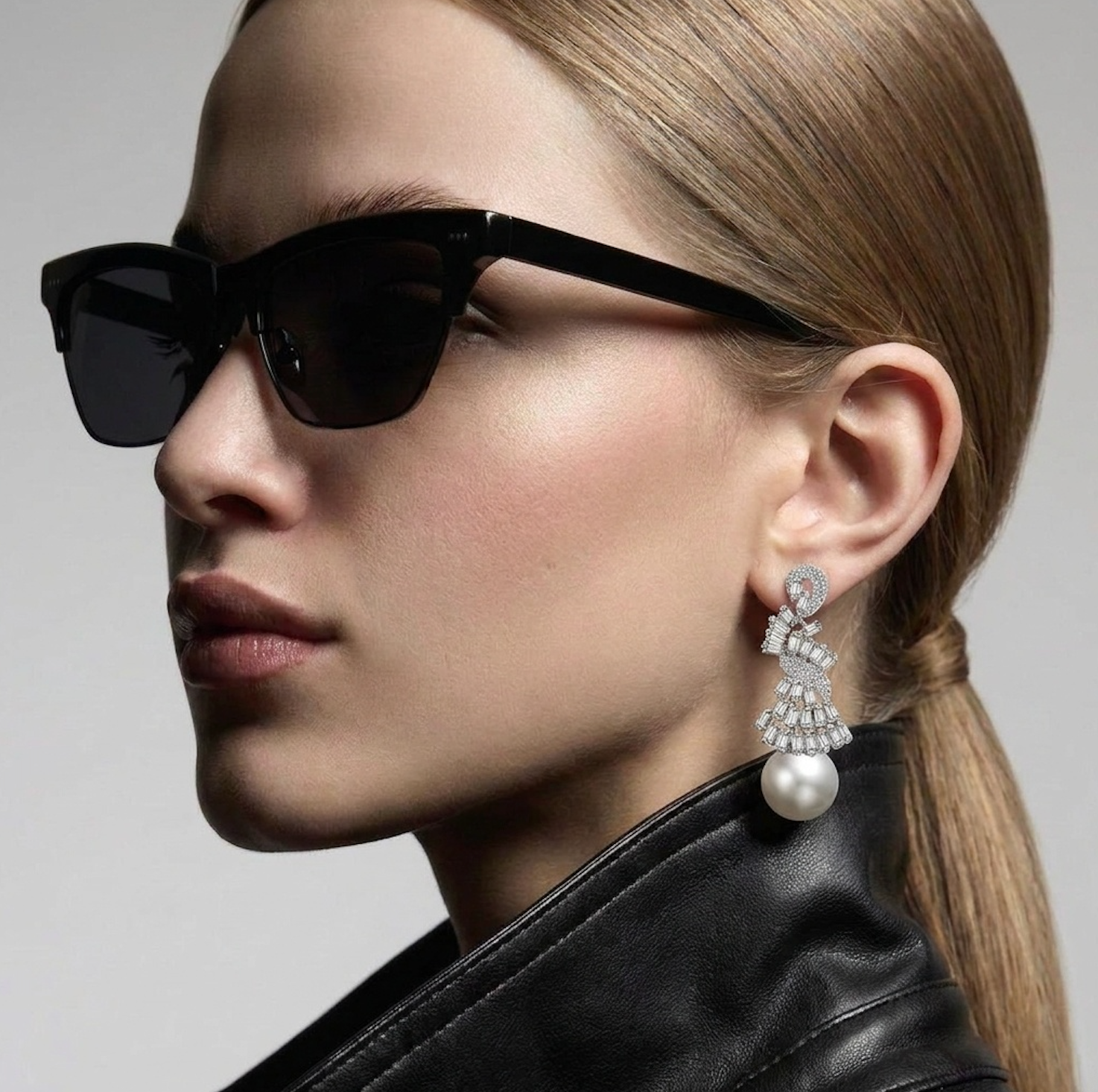 FALLON Jewelry - beatrice estate pearl cluster earrings copy
