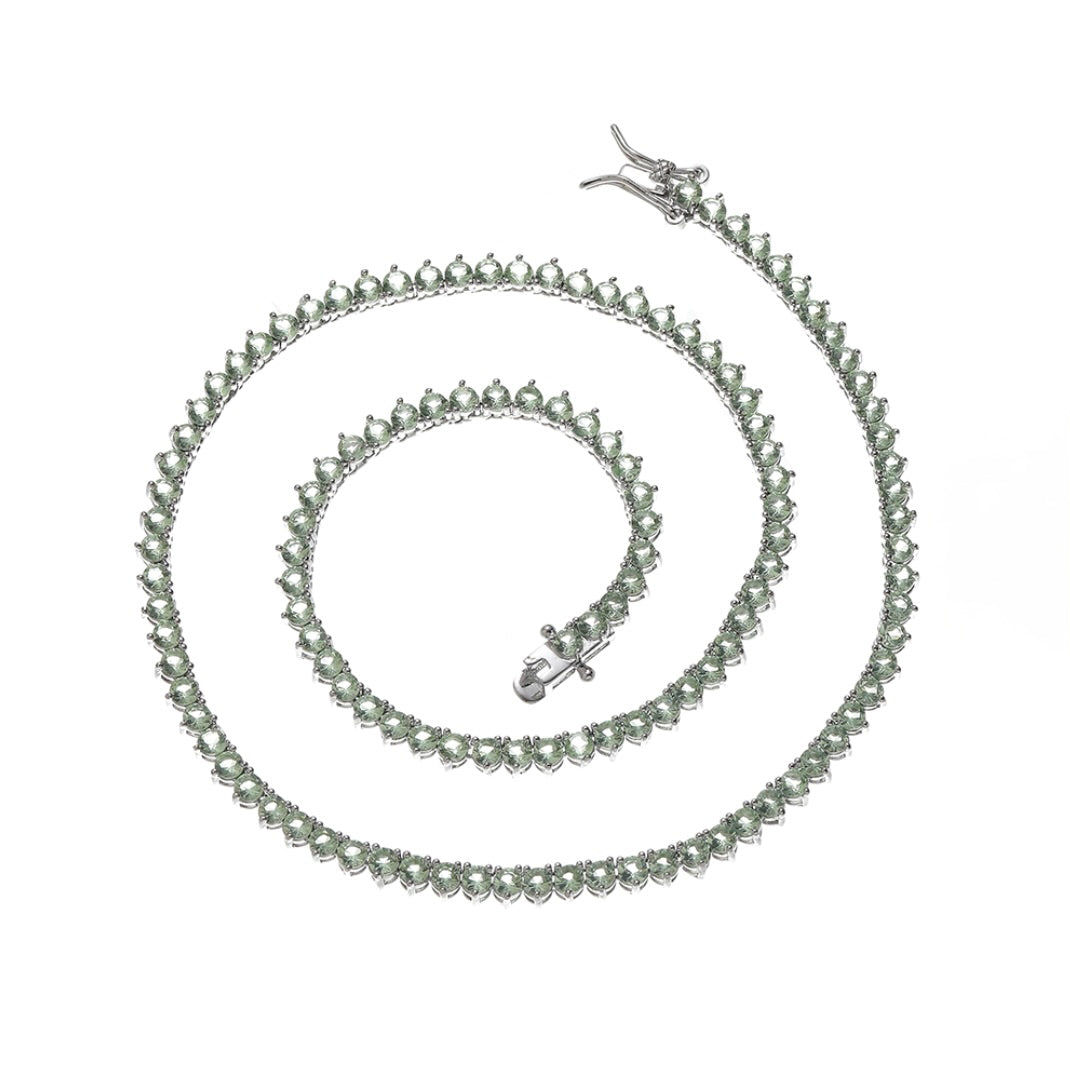 GRACE TENNIS CHAIN - APPLE