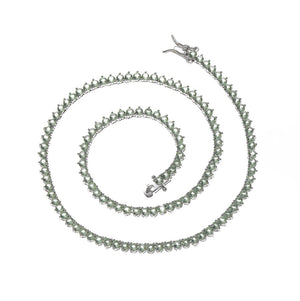 GRACE TENNIS CHAIN - APPLE