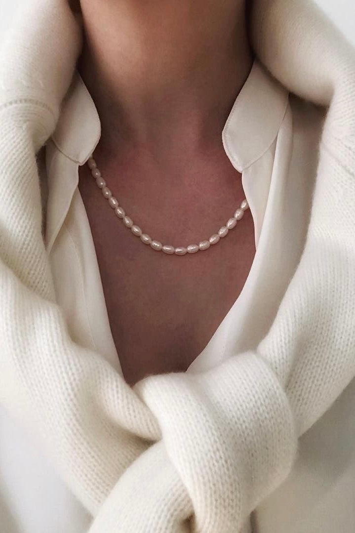 CLASSICA SHELL PEARL NECKLACE