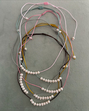 BABY BAROQUES MICRO PEARL COLLAR