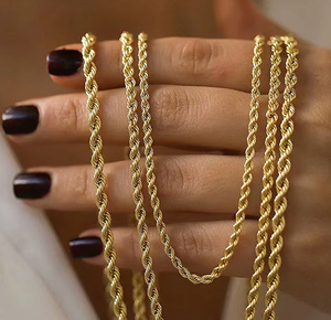 PORTER ROPE CHAINS - GOLD