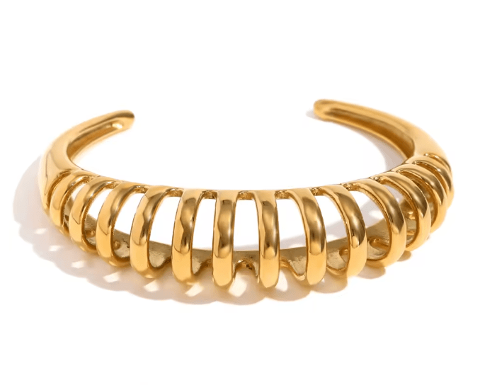 COIL CUFF - GOLD