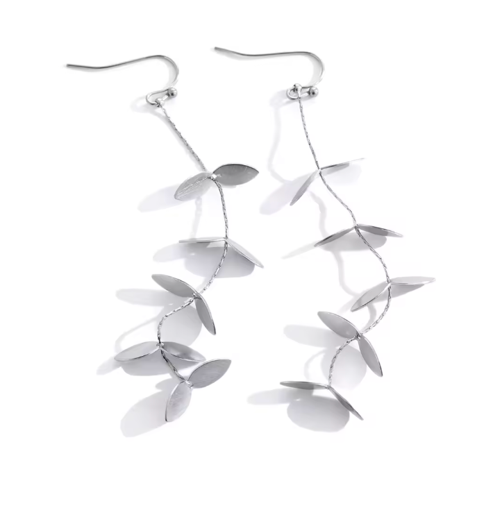 KINETIC LEAVES EARRING GOLD