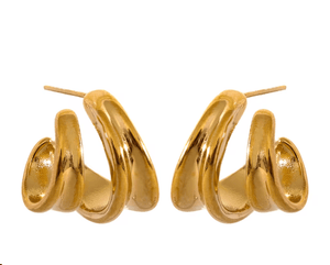 TRIPLE CLAW EARRING