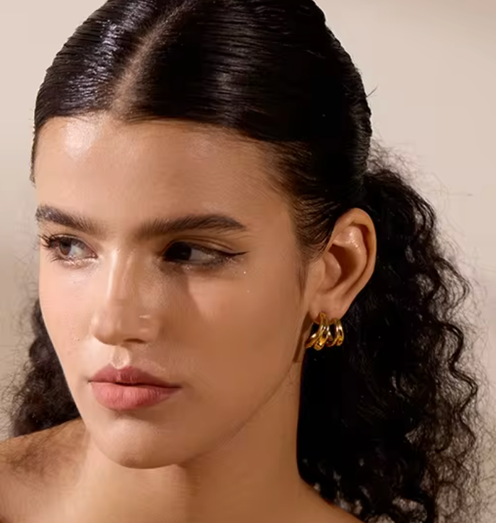 TRIPLE CLAW EARRING