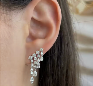 GENESIS ASCENDING CLIMBER EARRING - GOLD