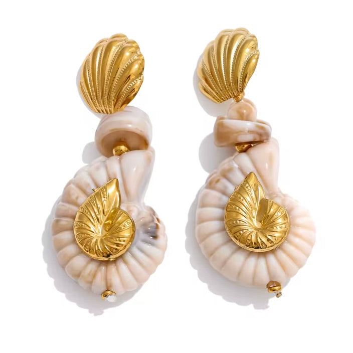 NAUTILUS STATEMENT EARRING