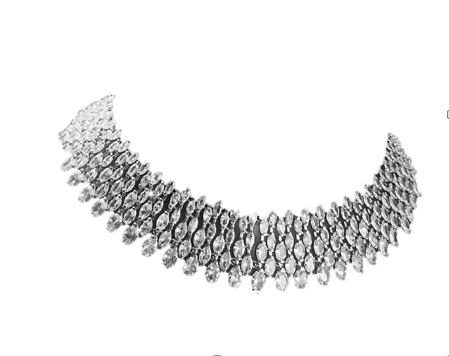 GEORGINA ESTATE CHOKER NECKLACE