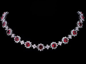 MARGUERITTE ESTATE COLLAR - RUBY
