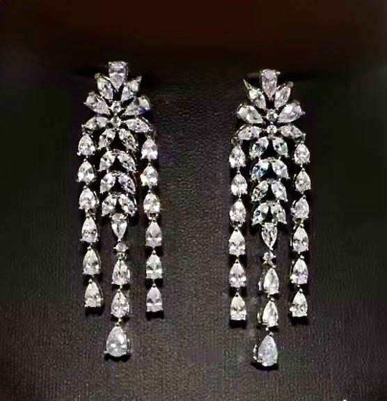 MATHILDE ESTATE WATERFALL EARRINGS