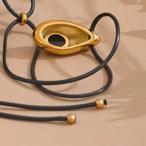 HERA LONG PENDANT - SILVER