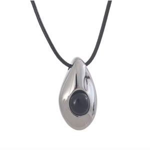 HERA LONG PENDANT - SILVER