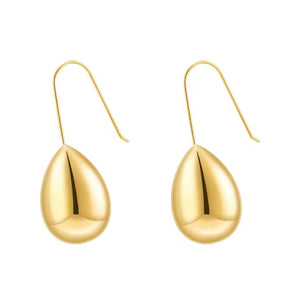 MODERN DROP EARRING - GOLD