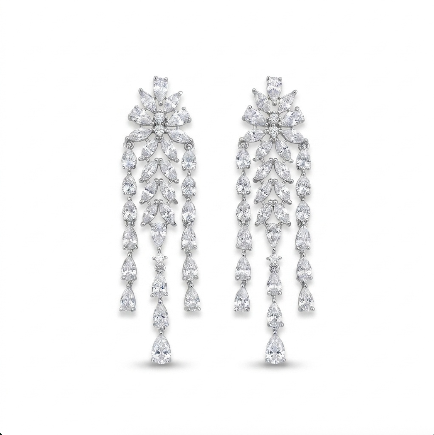 MATHILDE ESTATE WATERFALL EARRINGS