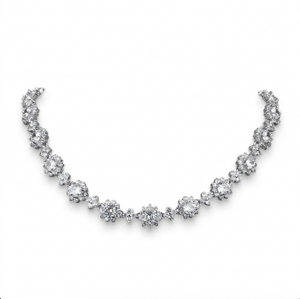 MARGUERITTE ESTATE COLLAR - WHITE SAPPHIRE