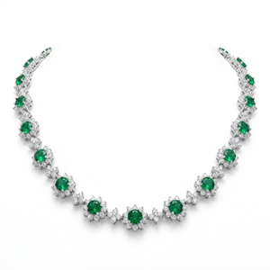 MARGUERITTE ESTATE COLLAR - EMERALD