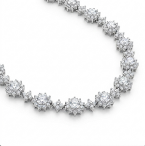 MARGUERITTE ESTATE COLLAR - WHITE SAPPHIRE