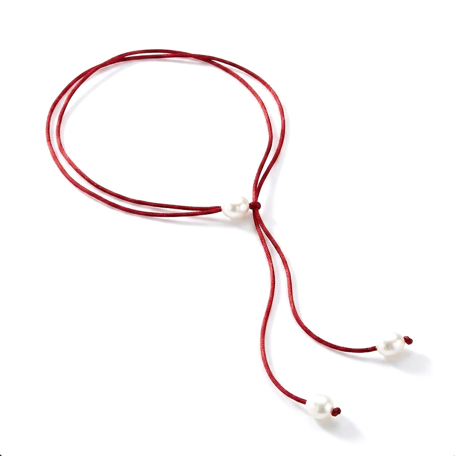 BABY BAROQUES LARIAT - SCARLET