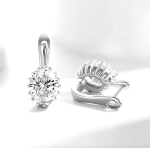 ELISABET DROP EARRING - SILVER